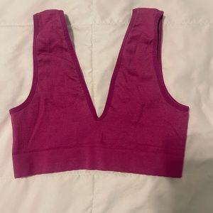 Pink Anthropologie bralette. Size xs/s.